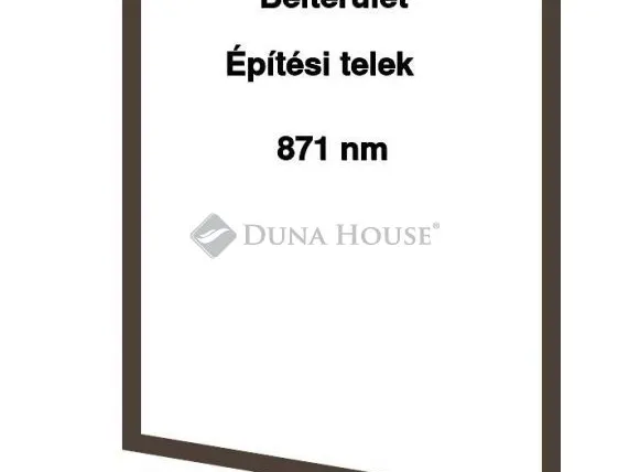 Eladó telek Nyíregyháza, Tulipán utca 871 nm