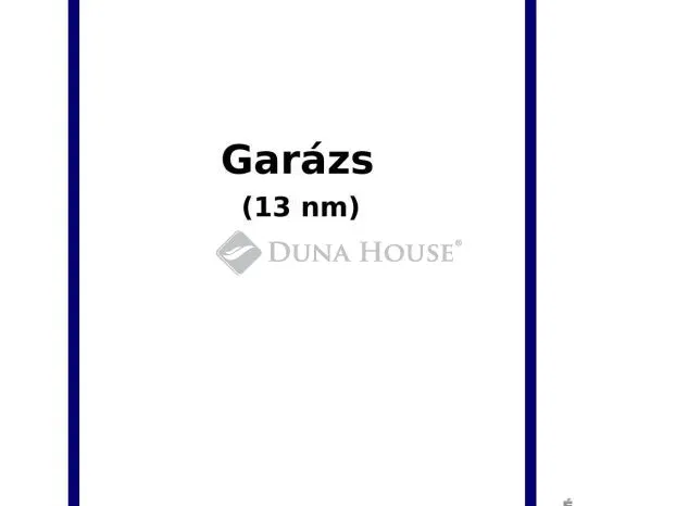 Eladó garázs Nyíregyháza, Víz utca 13 nm