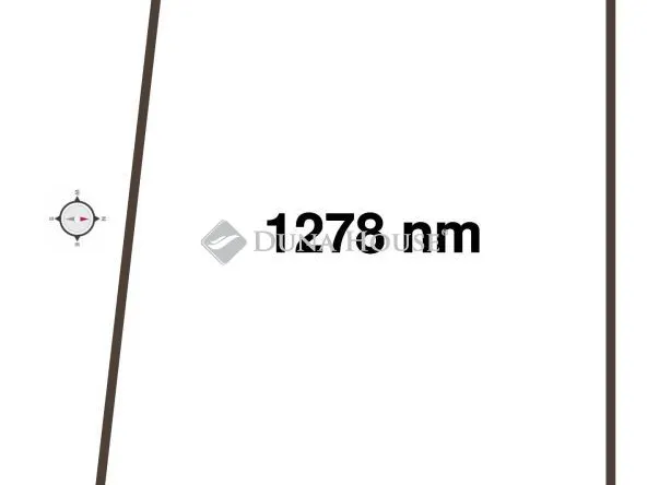 Eladó telek Napkor 1278 nm