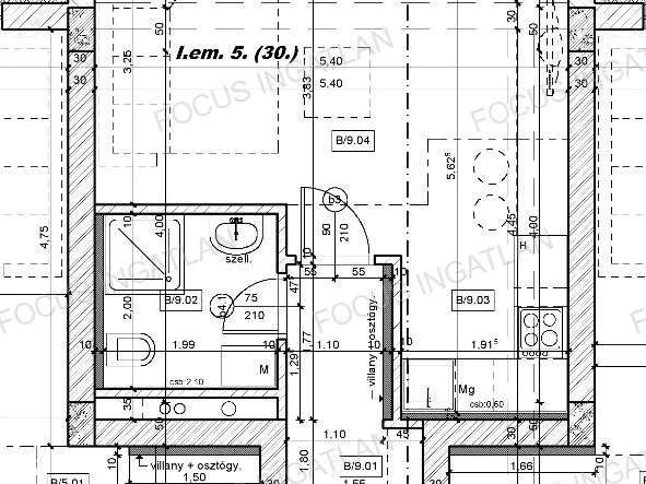 Eladó lakás Kecskemét, Homokbánya 31 nm