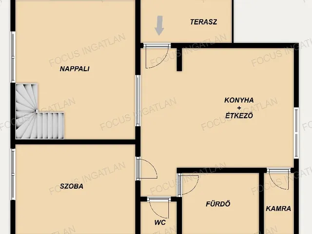 Eladó ház Kecskemét, Hetényegyháza 130 nm