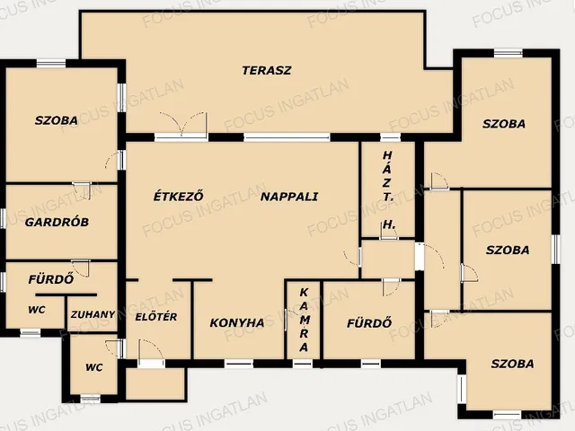 Eladó ház Kecskemét, Hetényegyháza 139 nm