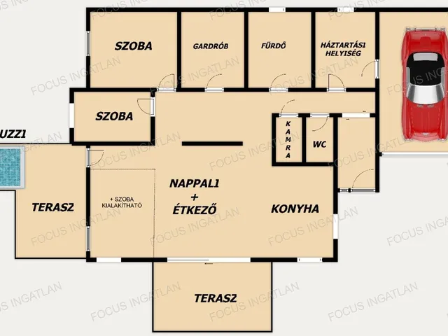 Eladó ház Kecskemét 150 nm