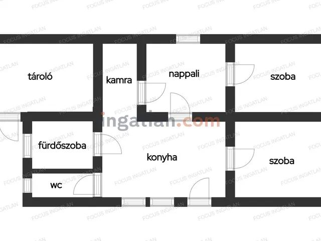 Eladó ház Kecskemét, Máriahegy 60 nm