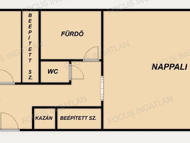 Eladó lakás Kecskemét, Belváros 60 nm