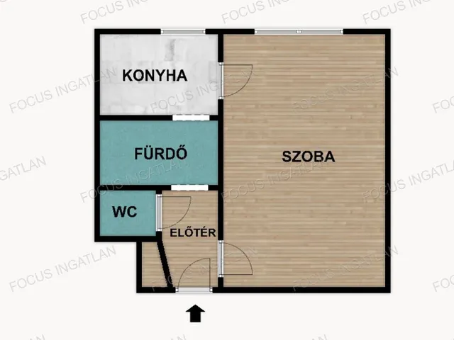 Eladó lakás Kecskemét, Széchenyiváros 26 nm