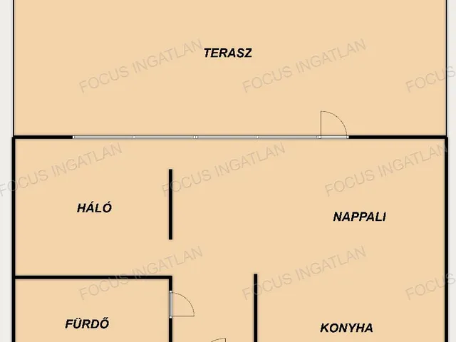 Eladó lakás Ballószög 47 nm