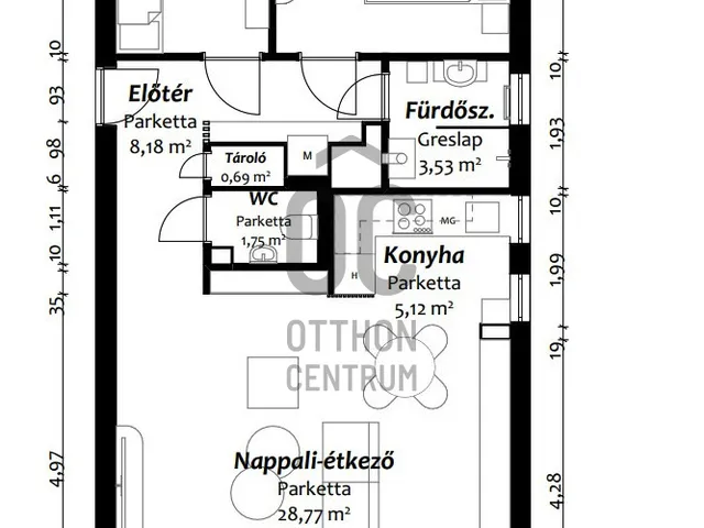Eladó lakás Budapest II. kerület, Kurucles, Budakeszi út 70 nm