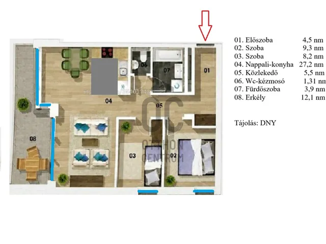 Eladó lakás Budapest XI. kerület, Spanyolrét 66 nm