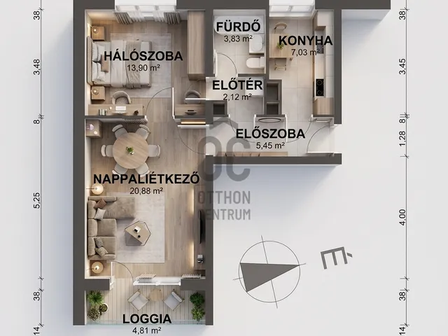 Eladó lakás Budapest XI. kerület, Sashegy, Budaörsi út 56 nm