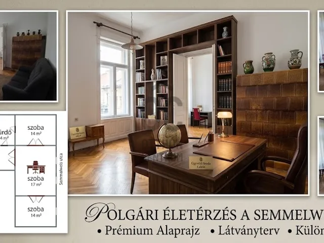 Eladó lakás Budapest V. kerület, Belváros, Semmelweis utca 98 nm