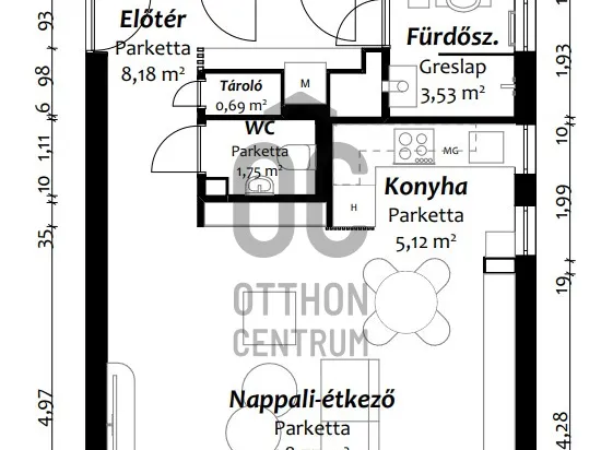 Eladó lakás Budapest II. kerület, Kurucles 70 nm