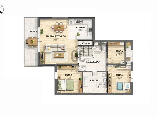 Eladó lakás Budapest III. kerület, Erdőalja út 123 nm