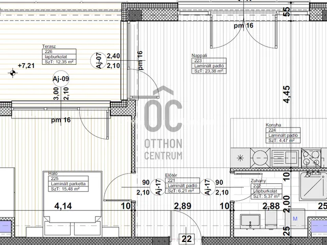 Eladó lakás Kiskunlacháza 54 nm