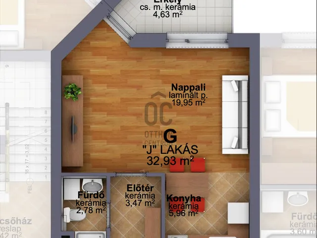 Eladó lakás Budapest XIII. kerület, Angyalföld 32 nm
