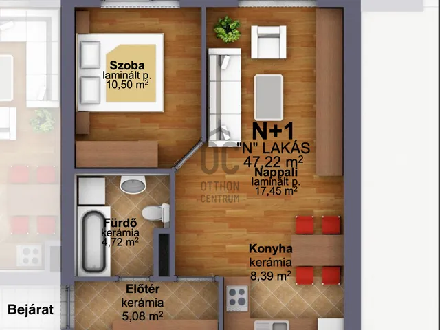 Eladó lakás Budapest XIII. kerület, Angyalföld, Frangepán utca 46 nm