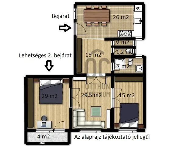 Eladó lakás Budapest VI. kerület 125 nm