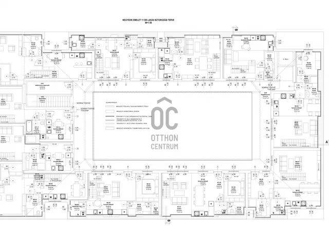 Eladó új építésű lakópark Budapest VII. kerület 62 nm