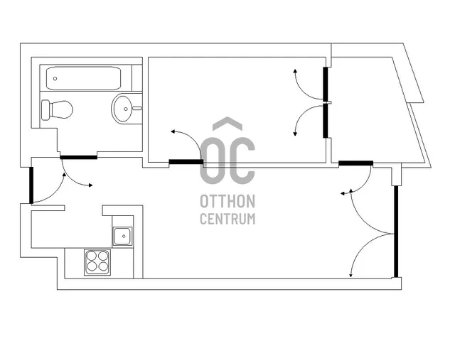 Eladó lakás Budapest III. kerület, Békásmegyer 41 nm