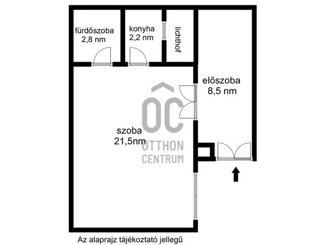 Eladó lakás Budapest V. kerület, Lipótváros 35 nm