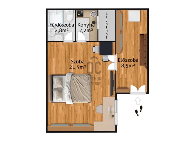 Eladó lakás Budapest V. kerület, Lipótváros 35 nm