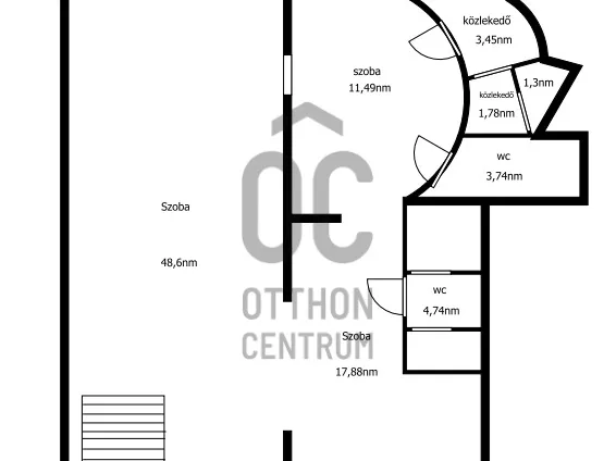 Eladó kereskedelmi és ipari ingatlan Budapest I. kerület 73 nm
