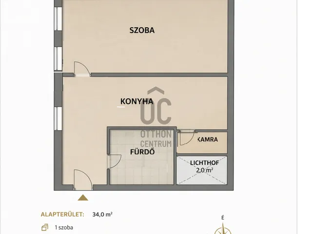 Eladó lakás Budapest I. kerület 34 nm