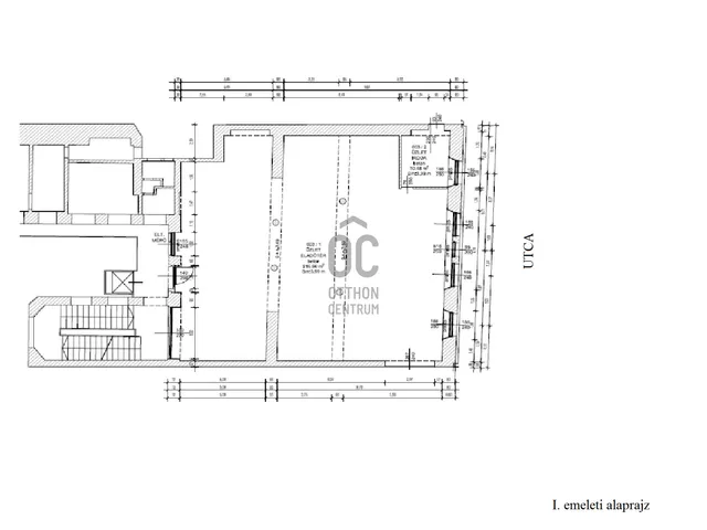 Kiadó kereskedelmi és ipari ingatlan Budapest V. kerület, Belváros 220 nm