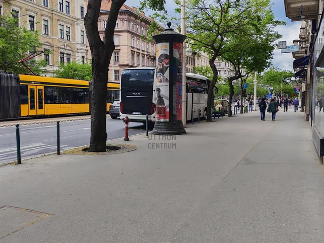 Kiadó kereskedelmi és ipari ingatlan Budapest XIII. kerület, Újlipótváros 250 nm