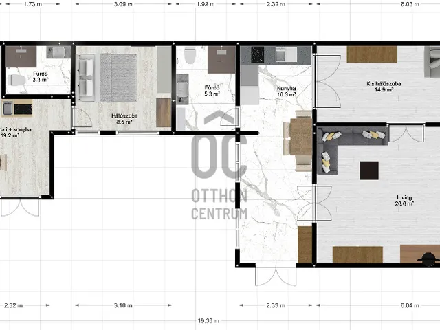 Eladó lakás Budapest V. kerület, Belváros 100 nm