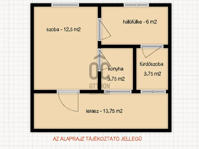 Eladó nyaraló Szentendre 35 nm