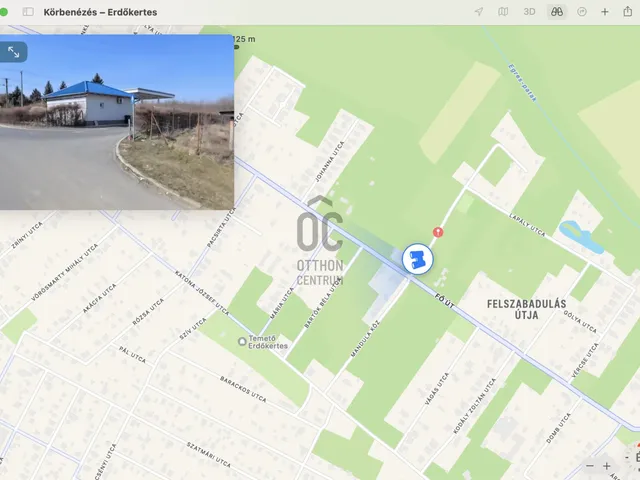 Eladó telek Erdőkertes, Borika utca 2500 nm