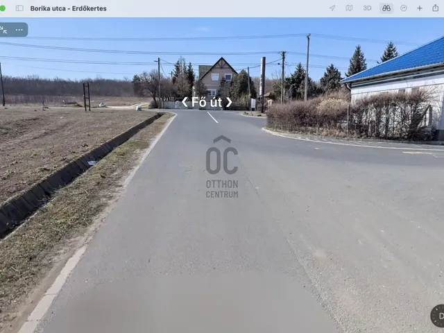 Eladó telek Erdőkertes, Borika utca 2500 nm