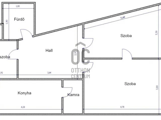 Kiadó lakás Budapest XII. kerület, Krisztinaváros XII. ker. 71 nm