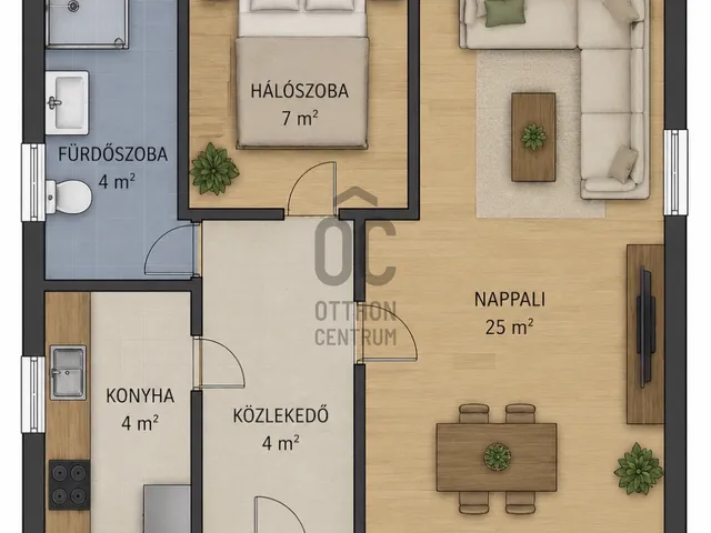 Kiadó lakás Budapest II. kerület, Rózsadomb 42 nm