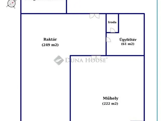Kiadó kereskedelmi és ipari ingatlan Felsőpakony, Nincs utca 540 nm