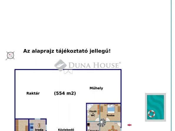 Kiadó kereskedelmi és ipari ingatlan Felsőpakony 554 nm