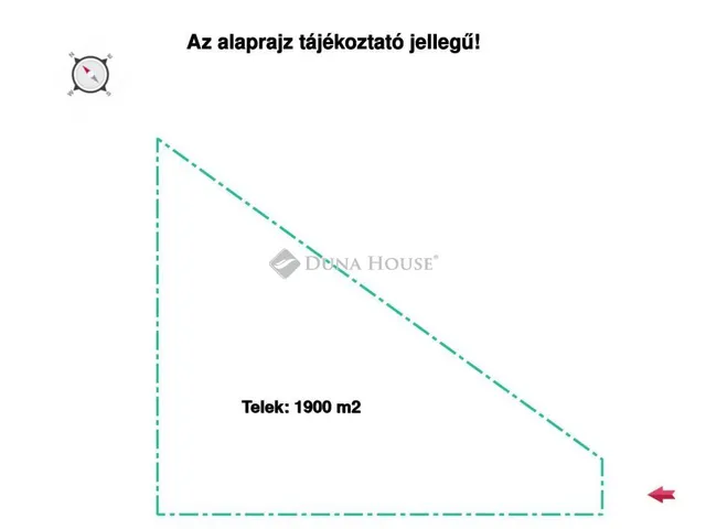 Eladó telek Balatonkenese, Dózsa György utca 1900 nm