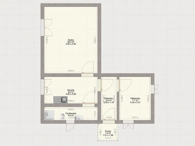 Eladó ház Szigethalom, Csendes környezet 45 nm