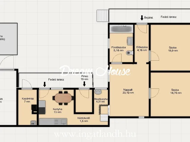 Eladó ház Nyírpazony 94 nm