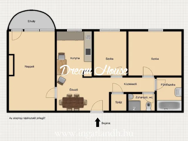 Eladó lakás Nyíregyháza, Örökösföld 72 nm
