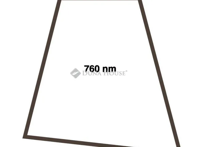 Eladó telek Törökbálint 760 nm