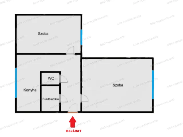 Eladó lakás Kecskemét, Széchenyiváros 55 nm