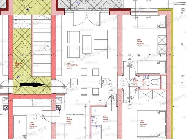Eladó lakás Kecskemét, Máriaváros 74 nm