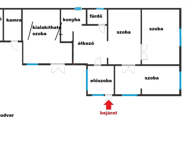 Eladó ház Tabdi 83 nm