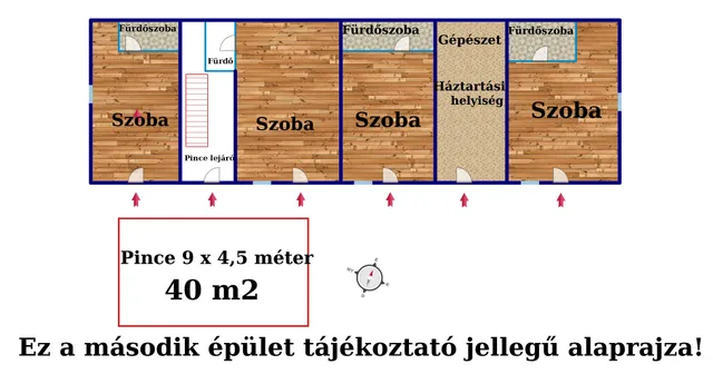 Kiadó ház Vecsés 300 nm