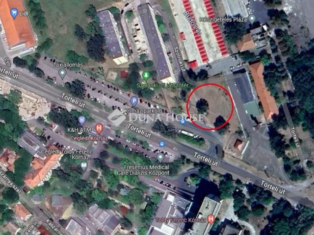 Eladó telek Cegléd 1687 nm