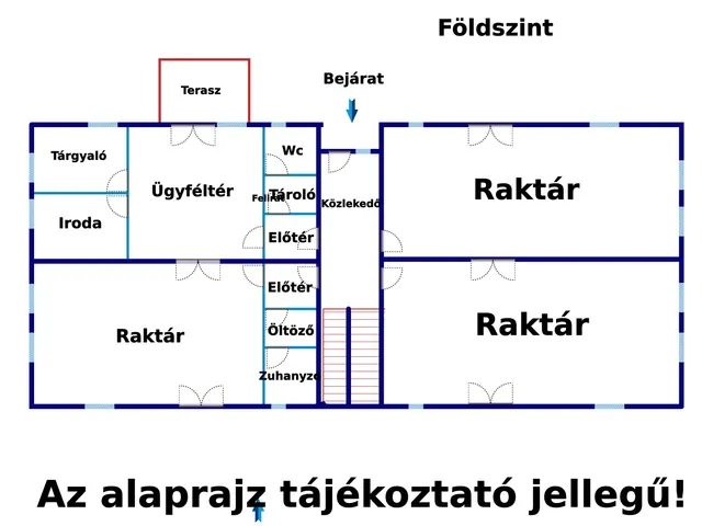 Kiadó kereskedelmi és ipari ingatlan Taksony 632 nm