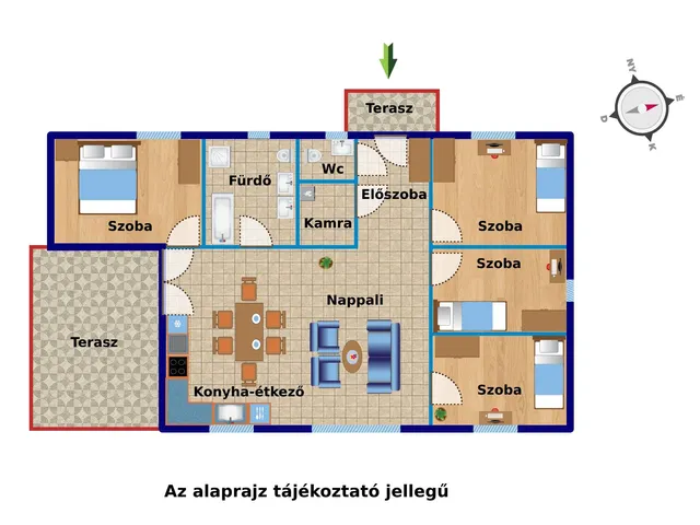 Eladó ház Kiskunlacháza 96 nm