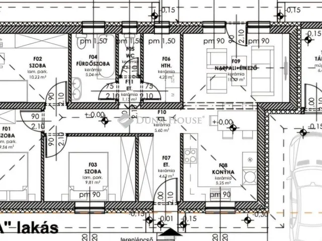 Eladó ház Kiskunlacháza 75 nm